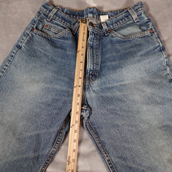 Vintage Levis Relaxed Fit Jeans Mens 34x30 (Fits 33x28) Altered Orange Tab 90s - Picture 11 of 12